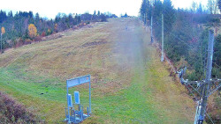 Kamera u nástupu na vlek svah A