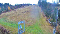 Kamera u nástupu na vlek svah A