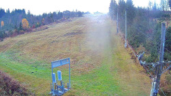 Kamera u nástupu na vlek svah A