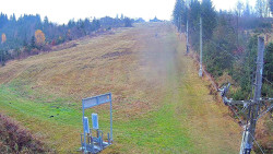 Kamera u nástupu na vlek svah A