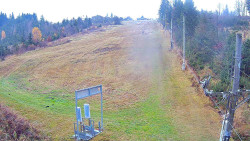 Kamera u nástupu na vlek svah A