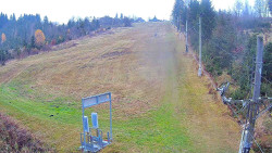 Kamera u nástupu na vlek svah A