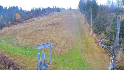 Kamera u nástupu na vlek svah A