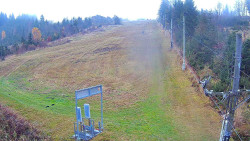 Kamera u nástupu na vlek svah A