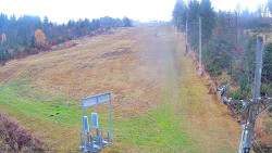 Kamera u nástupu na vlek svah A