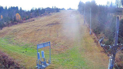 Kamera u nástupu na vlek svah A