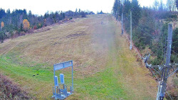 Kamera u nástupu na vlek svah A