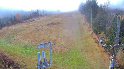 Kamera u nástupu na vlek svah A