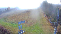 Kamera u nástupu na vlek svah A