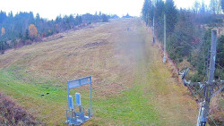 Kamera u nástupu na vlek svah A