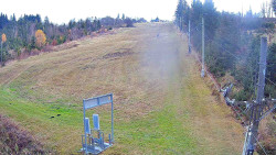 Kamera u nástupu na vlek svah A