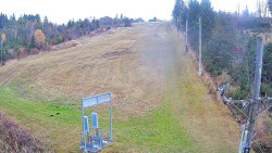 Kamera u nástupu na vlek svah A