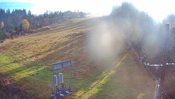 Kamera u nástupu na vlek svah A