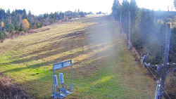 Kamera u nástupu na vlek svah A