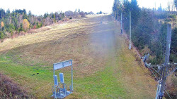 Kamera u nástupu na vlek svah A