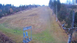 Kamera u nástupu na vlek svah A