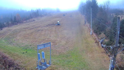 Kamera u nástupu na vlek svah A