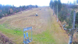 Kamera u nástupu na vlek svah A