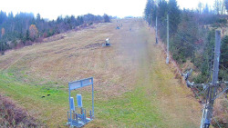 Kamera u nástupu na vlek svah A