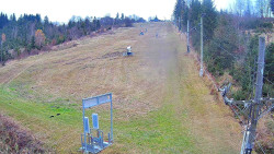 Kamera u nástupu na vlek svah A