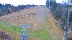 Kamera u nástupu na vlek svah A