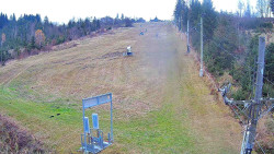 Kamera u nástupu na vlek svah A