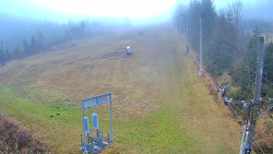 Kamera u nástupu na vlek svah A