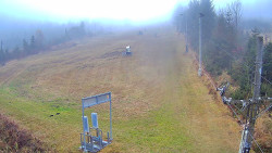 Kamera u nástupu na vlek svah A