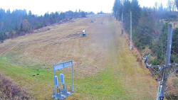 Kamera u nástupu na vlek svah A