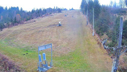 Kamera u nástupu na vlek svah A