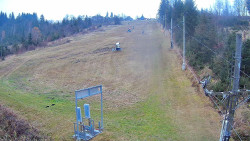 Kamera u nástupu na vlek svah A