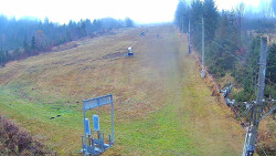 Kamera u nástupu na vlek svah A