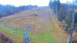 Kamera u nástupu na vlek svah A