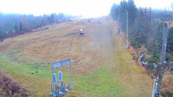 Kamera u nástupu na vlek svah A