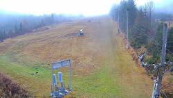 Kamera u nástupu na vlek svah A