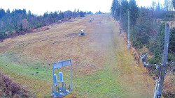 Kamera u nástupu na vlek svah A