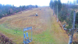 Kamera u nástupu na vlek svah A