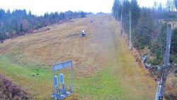 Kamera u nástupu na vlek svah A