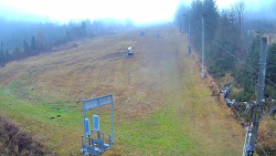 Kamera u nástupu na vlek svah A