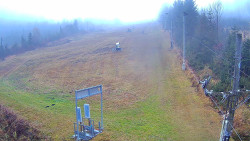 Kamera u nástupu na vlek svah A