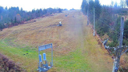 Kamera u nástupu na vlek svah A