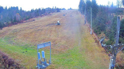 Kamera u nástupu na vlek svah A