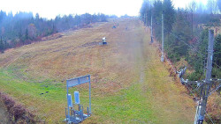 Kamera u nástupu na vlek svah A