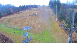 Kamera u nástupu na vlek svah A