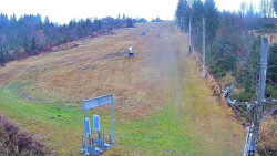 Kamera u nástupu na vlek svah A