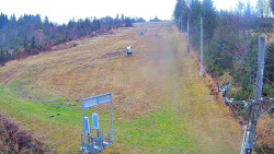 Kamera u nástupu na vlek svah A