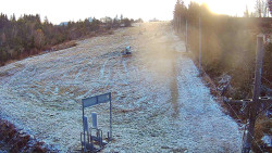 Kamera u nástupu na vlek svah A