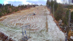 Kamera u nástupu na vlek svah A