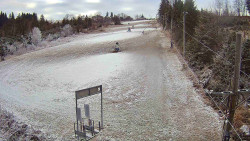 Kamera u nástupu na vlek svah A