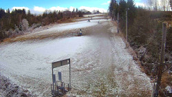 Kamera u nástupu na vlek svah A